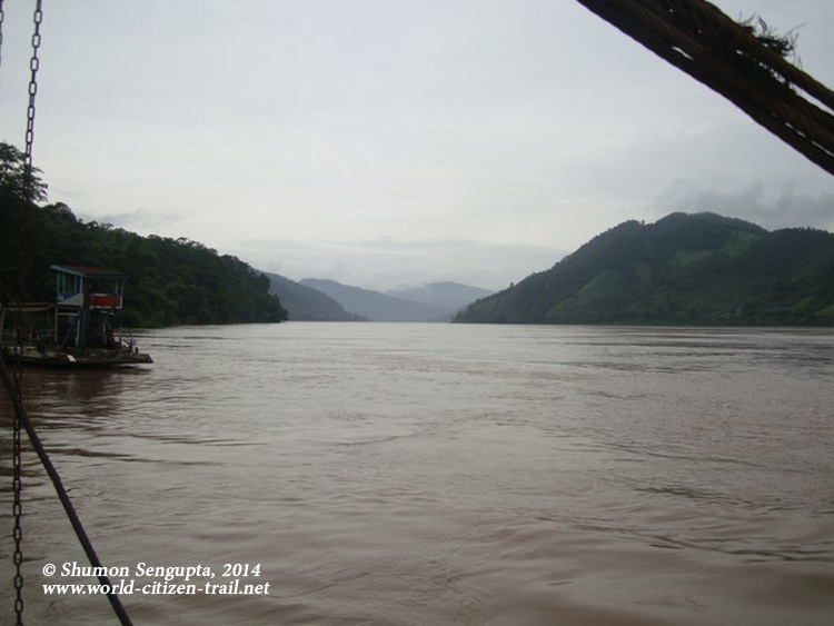 The Mekong in full spate