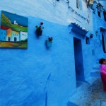 Little Angels in the 'Blue Mountain Town' of Chefchaouen, Morocco